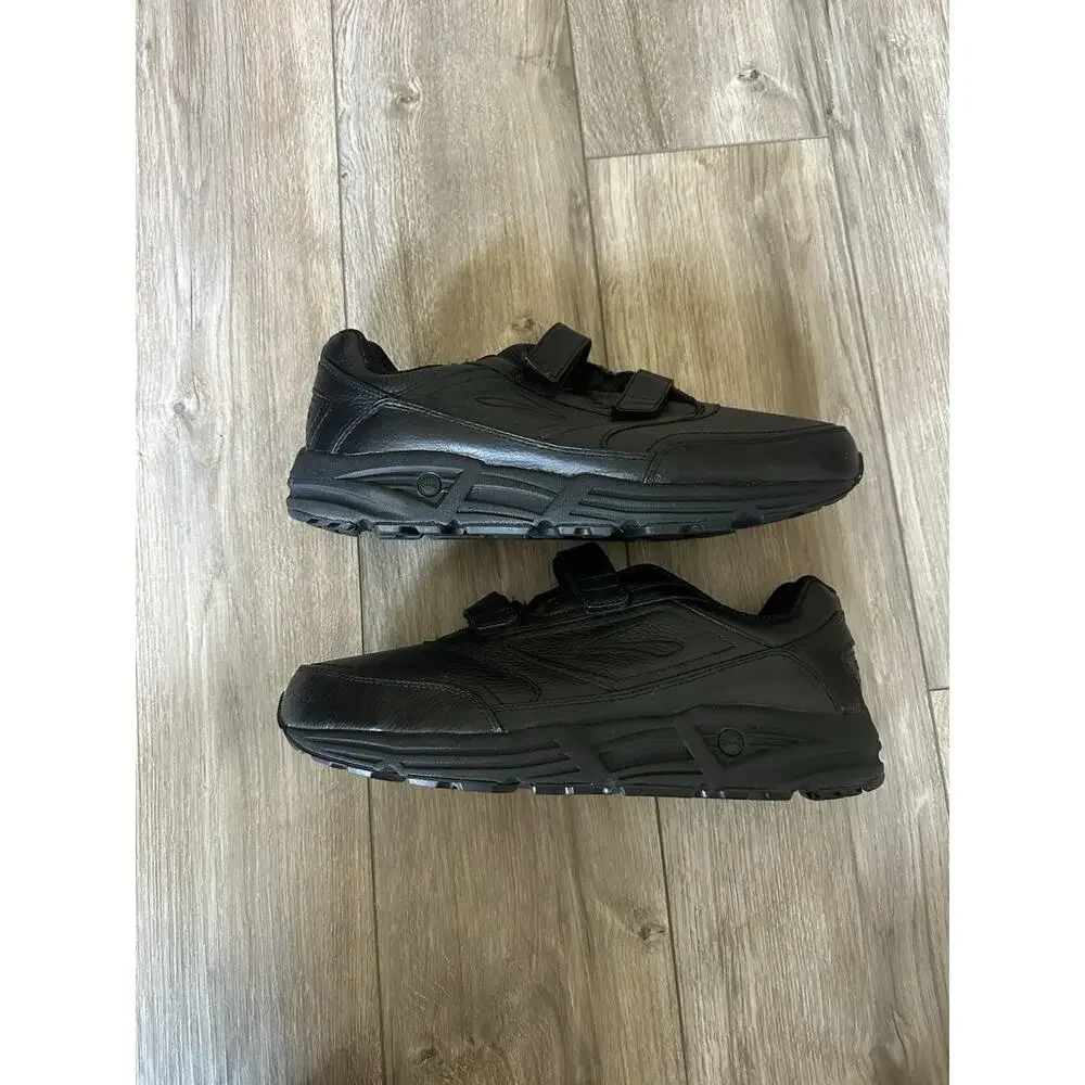 Brooks Addiction Walker V-Strap Black Sneaker size 13 4E Mens, Extra Wide